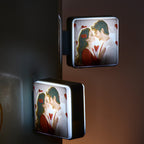 Personalized Refrigerator Magnet with Light Photo Fridge Magnet Gift for Family or Friends