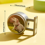 Personalized Refrigerator Magnet with Light Photo Fridge Magnet Gift for Family or Friends