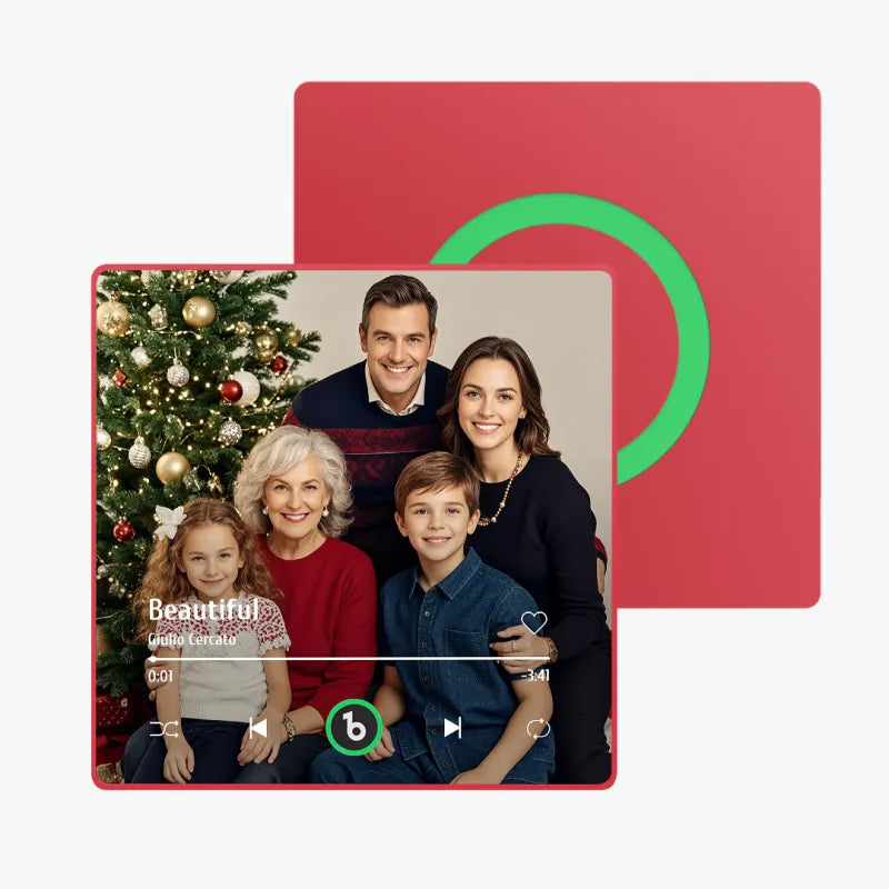 FridgeBeats Framed 4.0 Upgrade Custom Music Photo Fridge Magnet