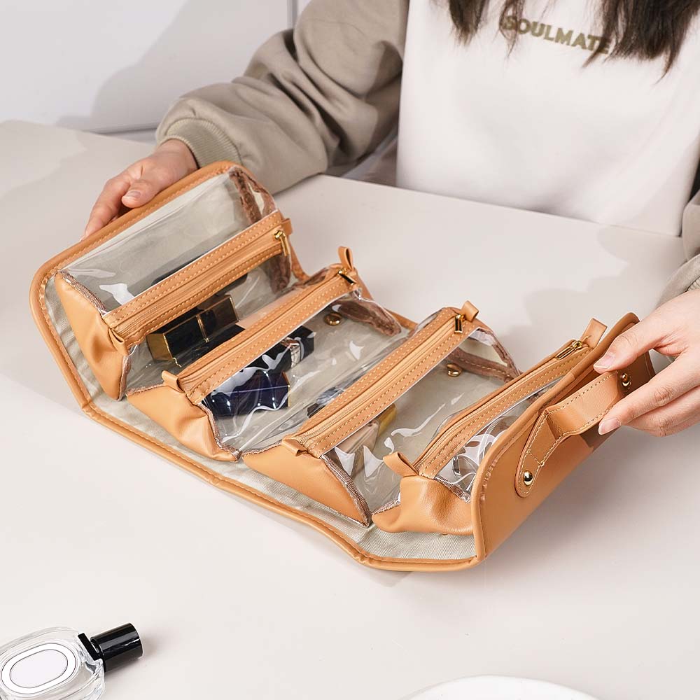 Personalized Name Makeup Bag Custom Cosmetic Storage Pouch Gift