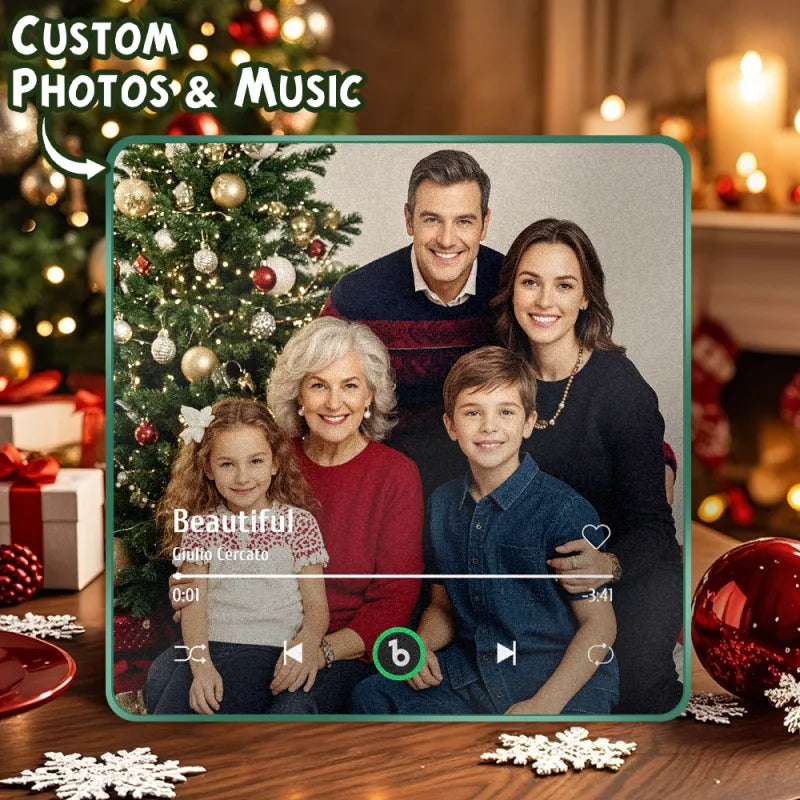 FridgeBeats Framed 4.0 Upgrade Custom Music Photo Fridge Magnet