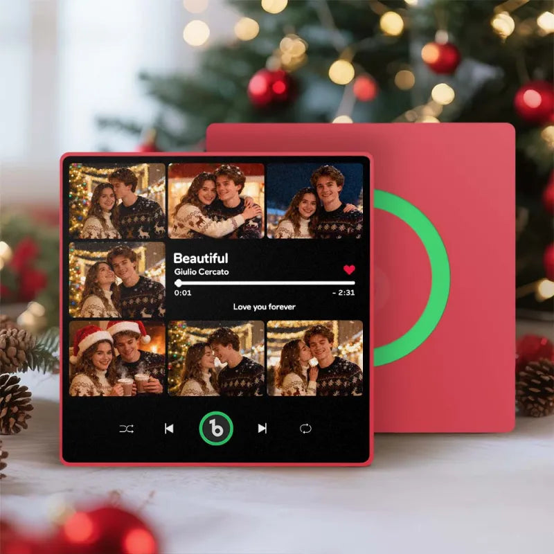 FridgeBeats Framed 4.0 Custom 7 Photos Music Fridge Magnet