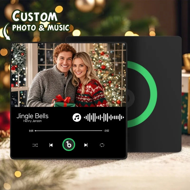 FridgeBeats Framed Custom Music Fridge Magnet Album Fridge Magnet Anniversary Gifts