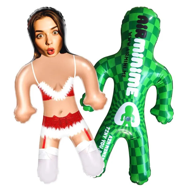 Custom Face Christmas Lingerie Blow Up Dolls