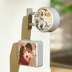 Personalized Refrigerator Magnet with Light Photo Fridge Magnet Gift for Family or Friends