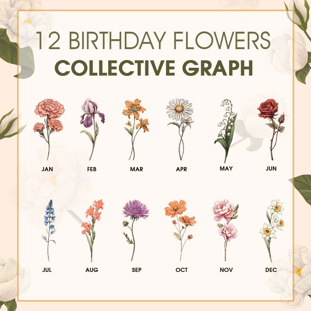 Personalized Couple Puzzle LED Night Light with Birth Flower Night Light Anniversary Gifts for Lover