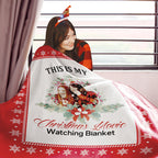 This is My Christmas Movie Watching Blanket Custom Photo Blanket