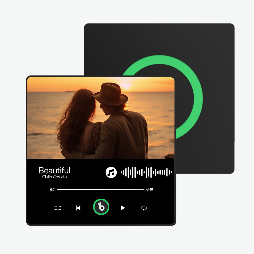 FridgeBeats Framed Custom Music Fridge Magnet Album Fridge Magnet Anniversary Gifts