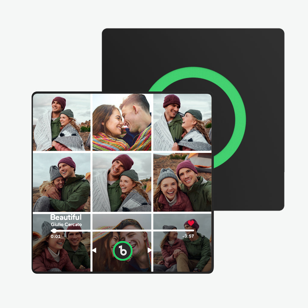 FridgeBeats Framed Custom Music Fridge Magnet and Photo Wall Photo Sticker Music