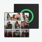 FridgeBeats Framed Custom Music Fridge Magnet and Photo Wall Photo Sticker Music