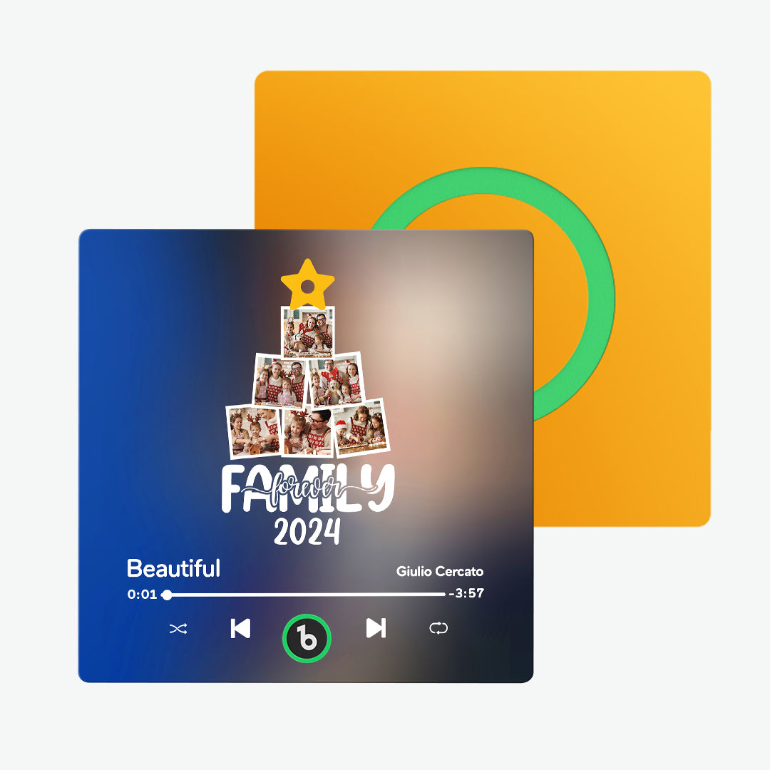 FridgeBeats Frameless Custom Music Fridge Magnet Personalized