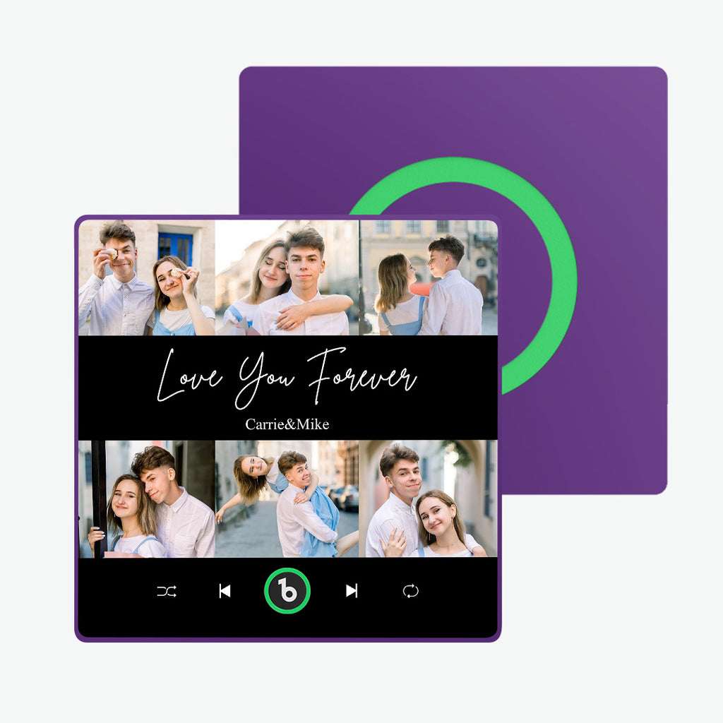 FridgeBeats Framed Custom Photos Text Music Fridge Magnet  New 4.0 Upgrade