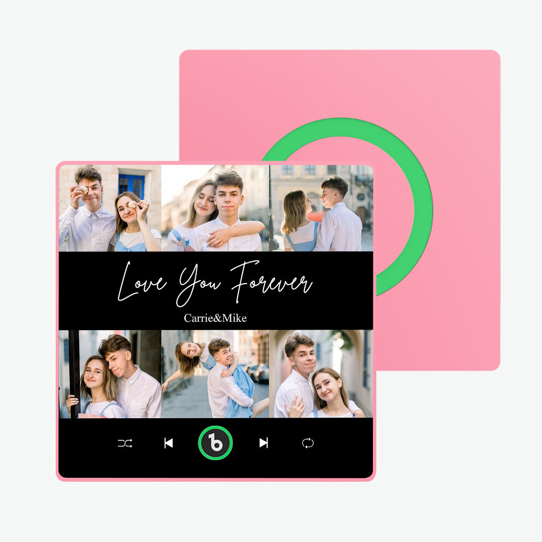 FridgeBeats Framed Custom Photos Text Music Fridge Magnet  New 4.0 Upgrade