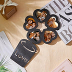 Custom Heart Photo Wall Decor Personalized Acrylic Photo Frame Wall Decoration