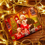 Custom Christmas Acrylic Ornaments Personalized Engraved Photo