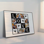 Custom Wall Art Decorative Painting Framed Gift For Couples
