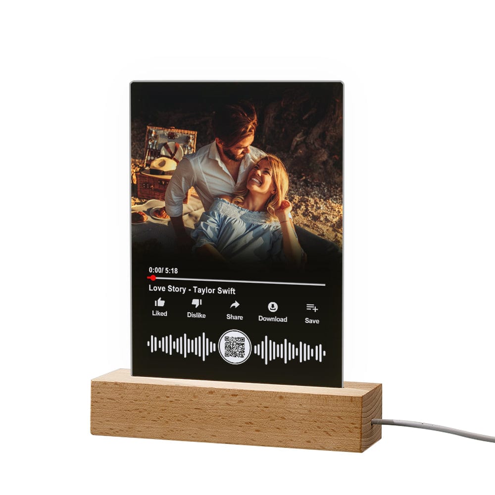 Personalized Music Plaques Photo Plaque Gifts for Couple
