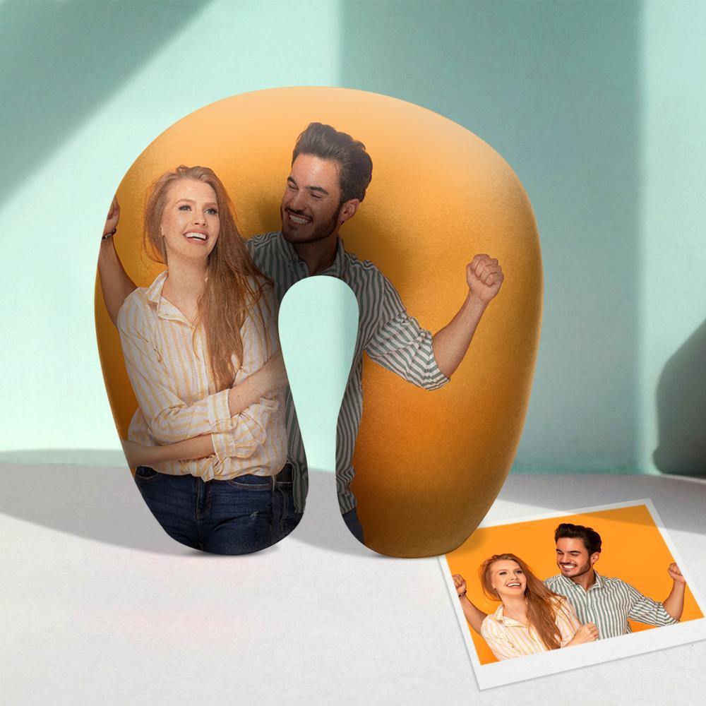 Customized Photo U-Shaped Travel Neck Pillow Comfortable Nursing Pillow