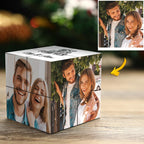 Custom Cube Photo Frame Multi Photo Best Lover Forever Custom Photos And Name Gifts For Couples 7*7*7cm Magic Cube
