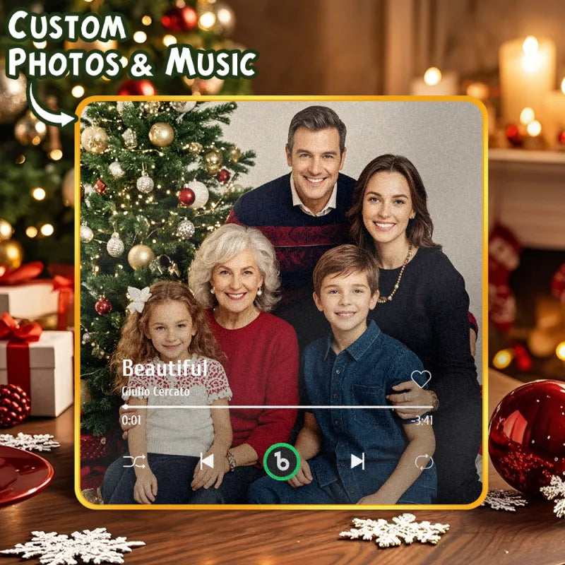 FridgeBeats Framed 4.0 Upgrade Custom Music Photo Fridge Magnet