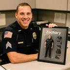 Fully Body Custom Figure Portraits Personalized Toy Box Art Printed Image