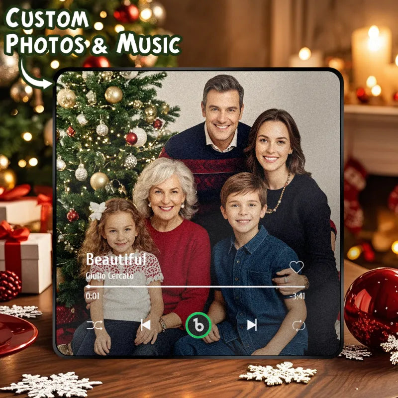 FridgeBeats Framed 4.0 Upgrade Custom Music Photo Fridge Magnet