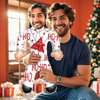 Custom Face White Christmas Suit Blow Up Dolls Funny Inflatable Balloon