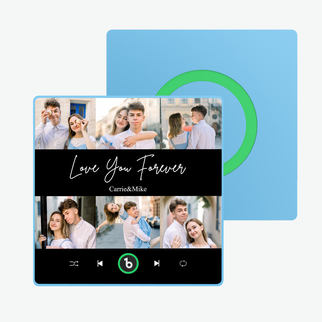 FridgeBeats Framed Custom Photos Text Music Fridge Magnet  New 4.0 Upgrade