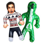 Custom Face White Jumper Blow Up Dolls Funny Inflatable Balloon