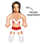Custom Face Christmas Lingerie Blow Up Dolls