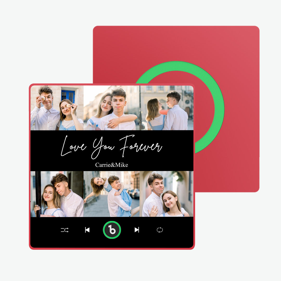 FridgeBeats Framed Custom Photos Text Music Fridge Magnet  New 4.0 Upgrade