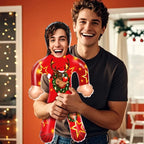 Custom Face Elk Suit Blow Up Dolls Funny Inflatable Balloon