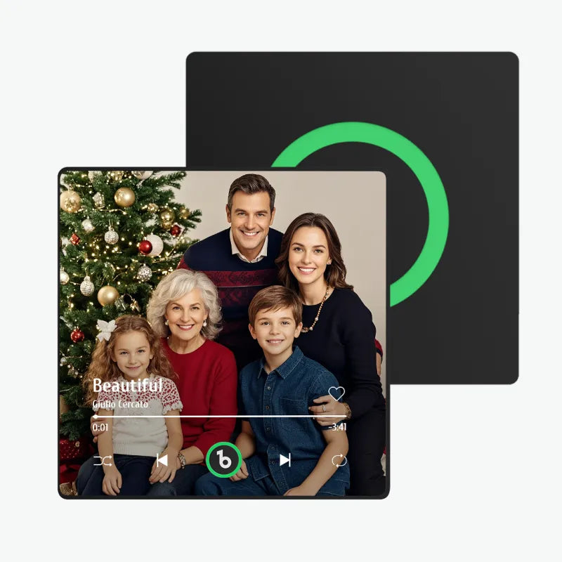 FridgeBeats Framed 4.0 Upgrade Custom Music Photo Fridge Magnet