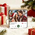 FridgeBeats Custom Photo and Text Music Keychain Music Box Bag Charm